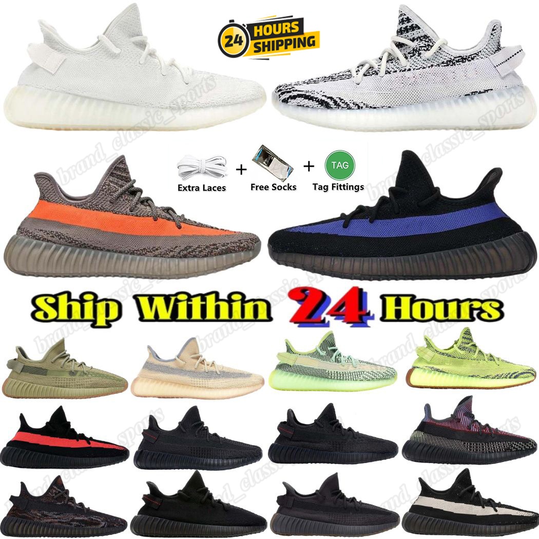 With Box Designer Breathable Running Shoes Utility Black Granite Bone White Cream Enflame Salt Brown Clay Light Men Women Trainers Outdoor Sports Platform Sneakers