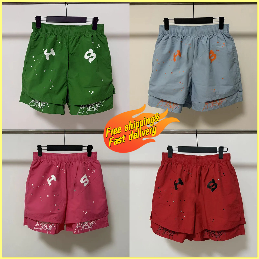 Men Short Designer Short Spider Short Classic Printed Shorts spider short Trendy Brand Summer High-Quality Sports Shorts 2e
