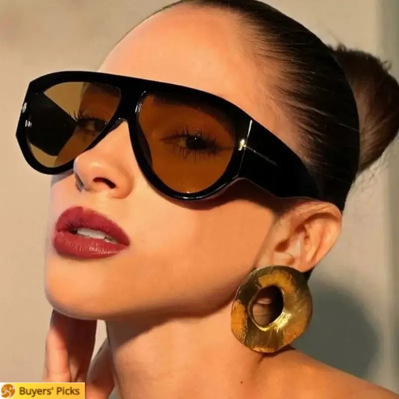 tomly ford sunglasses Square Polarized Sunglasses for Men and Women Lightweight Frame Sun Glasses with UV Protection Handcrafted Italian Oversized Frames