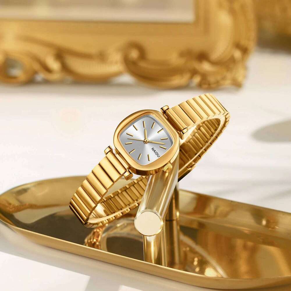 Women's Stainless Steel Strap, Artistic and Versatile Retro Quartz Watch XJ260303