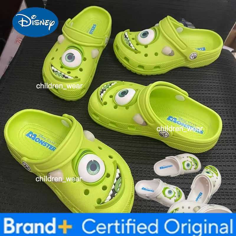 Disney Alien Shoes Cartoon Beach Shoes Slippers Sandals Non-Slip Breathable Wear-Resistant No Adult And Children Slippers H260303
