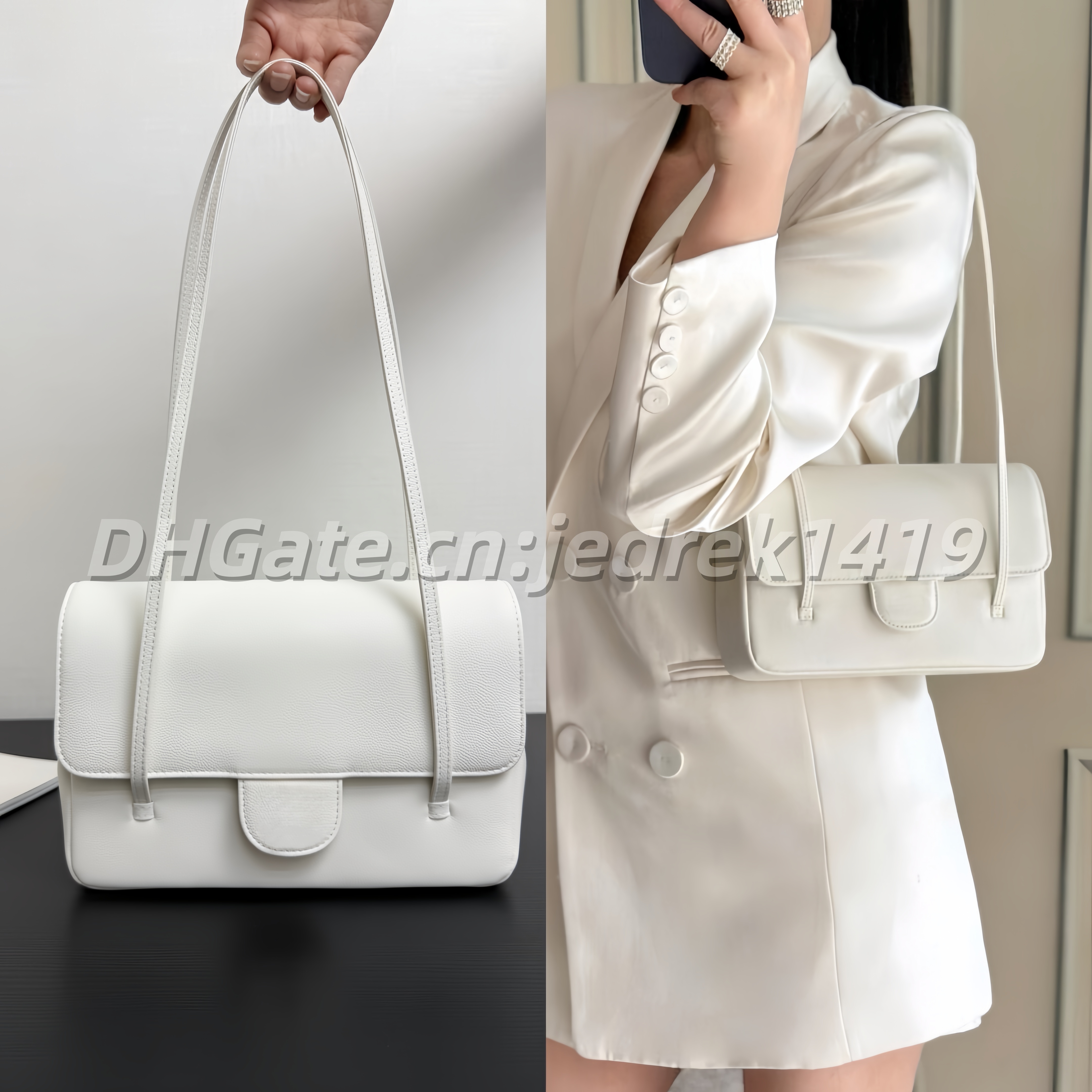 Shoudler bag designer woman 2026 luxury bag Caviar cowhide mirror quality designers bag Preppy coco fashion handbag Two sizes Multiple colors