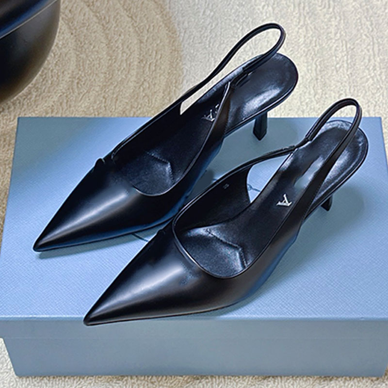 Women Patent leather slingback pumps High Quality Elegant pointed Kitten Heels sandals Career Related Functions comfortable Kitten Heel Suede slingback pumps