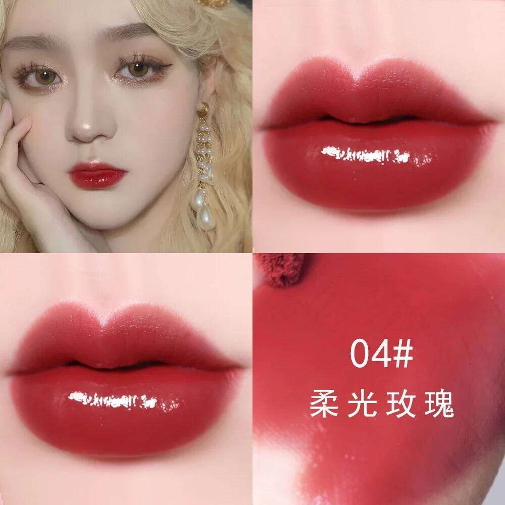Mini 10 Colors Glitter Waterproof Non-stick Cup Long Lasting Velvet Matte Liquid Lipstick Lip Gloss Cosmetic Makeup H260302