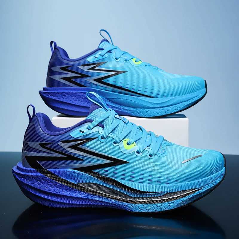 Marathon Men Running Shoes Carbon Board Speciality Sports Breathable Lightweight Womens Comfortable Chunta Athletic Sneakers K260303