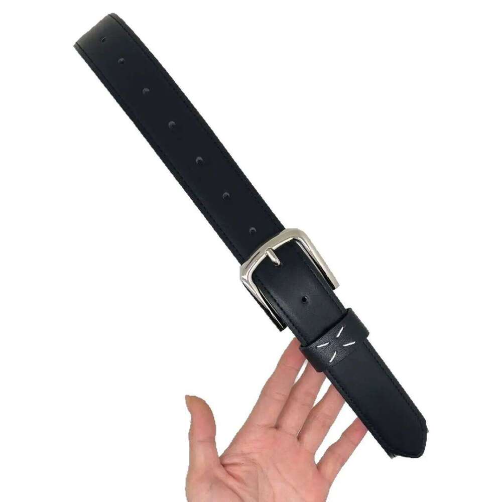 2025 Y2K Punk Gothic Women Men Luxury Black Leather Waistband with Needle Buckle,Corset Style Adjustable Belt for Jeans S260228