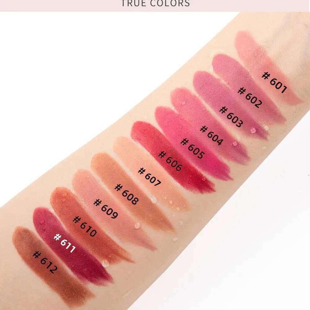 HANDAIYAN Matte Nude Lipstick Velvet Finish Long Lasting Waterproof Korean Beauty Cosmetic Makeup Gift for Women H260302