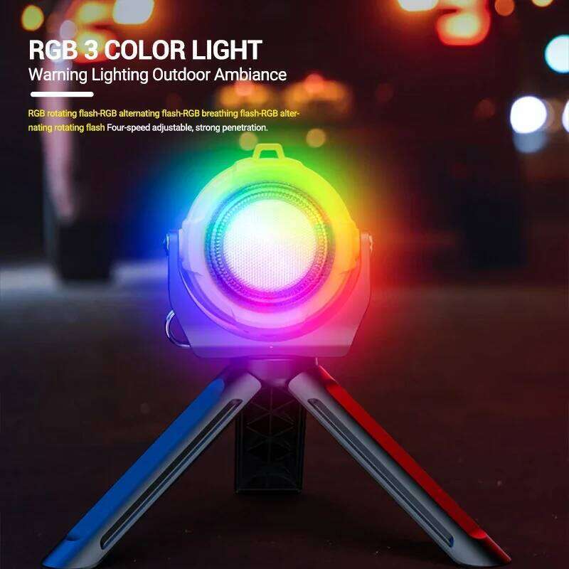 COB LED Mini Flashlight - USB Rechargeable Light Magnetic Led Torch with 500LM Bright Lantern for Camping Emergency Working Use S260302