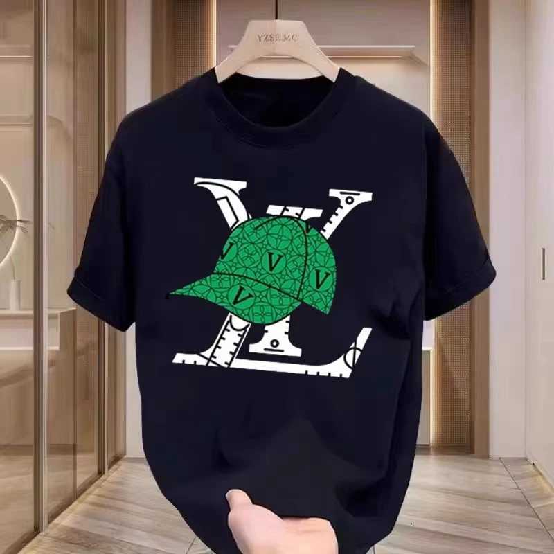 T-shirt 2026 Summer Brand Cotton Printed Short Sleeve For Men Women High-end Fashion TopT260303