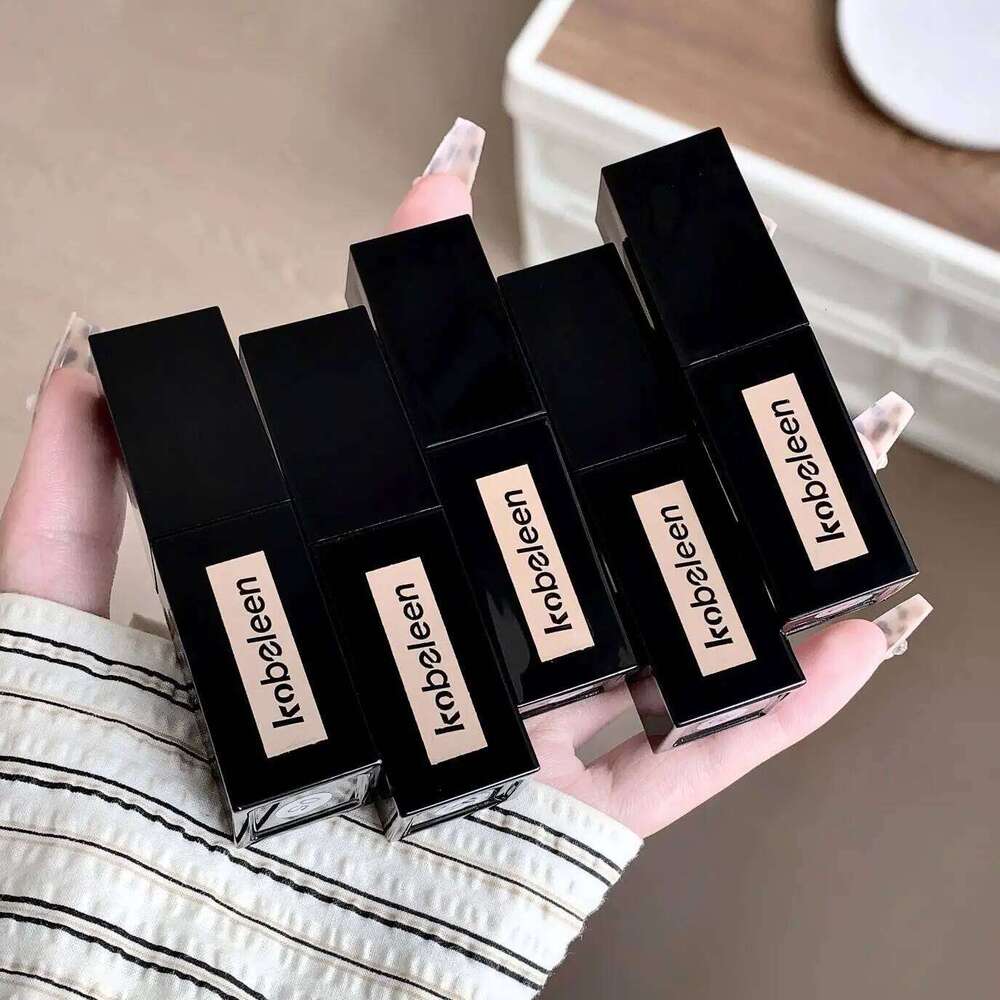 Kobeleen 5 Colors Velvet Glaze, Natural Long-Lasting Highly Pigmented Lipstick, Portable Matte Finish Lip Glaze H260302