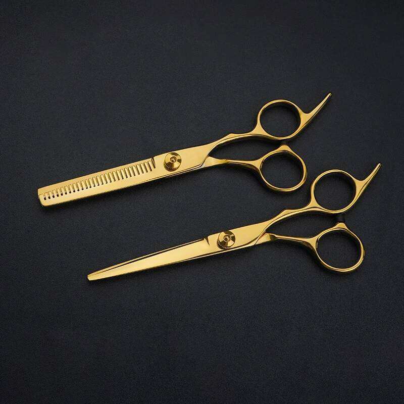 Professional 6 Inch Hair Scissors Thinning Shears Barber Cutting Hairdressing Scissor Tools H260303