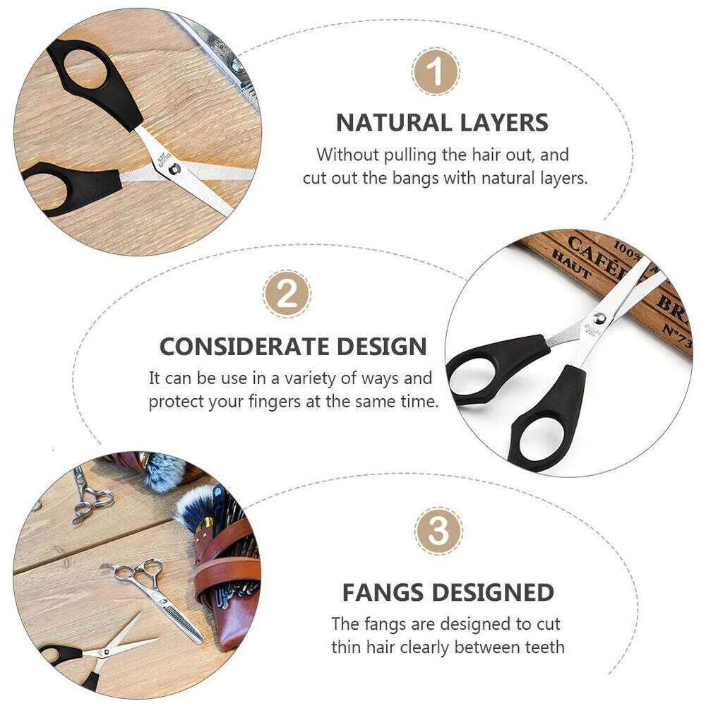 1pc Hair Cutting Scissors Professional Barber Scissor For Salon Trimming Stainless Steel Layering Tool Hairdressing H260303