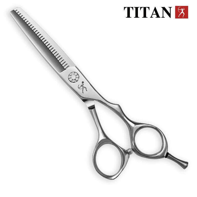 Titan professional barber tool beard ball screw hand made sharp VG10 steel hair cutting slicing scissors H260303