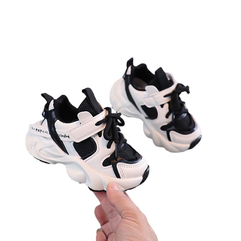 Free shipping children's fashionable sports shoes for boys and girls. Mesh upper with soft sole. Ideal for running and casual wear