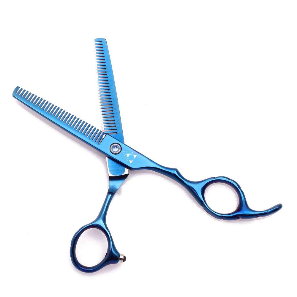 5.5 6 Inch Professional Scissor Hair Thinning Hairdressing Scissors 440C Salon Style Barber Tool Hairdresser 2001# H260303