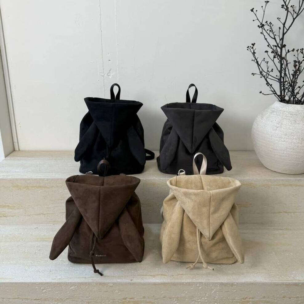 OLOEY Creative Sweatshirt Hat Backpack Retro Cute Casual Niche Personalized Design Commuter Bags Solid Color Versatile Backpacks