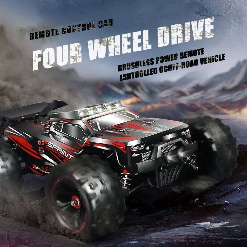 85KM/H Super Brushless 50KM/H Brushed RC Car 4x4 Off Road Remote Control High Speed Drift Racing Truck Toy Kids Adults 4WD 1:16 Z260303