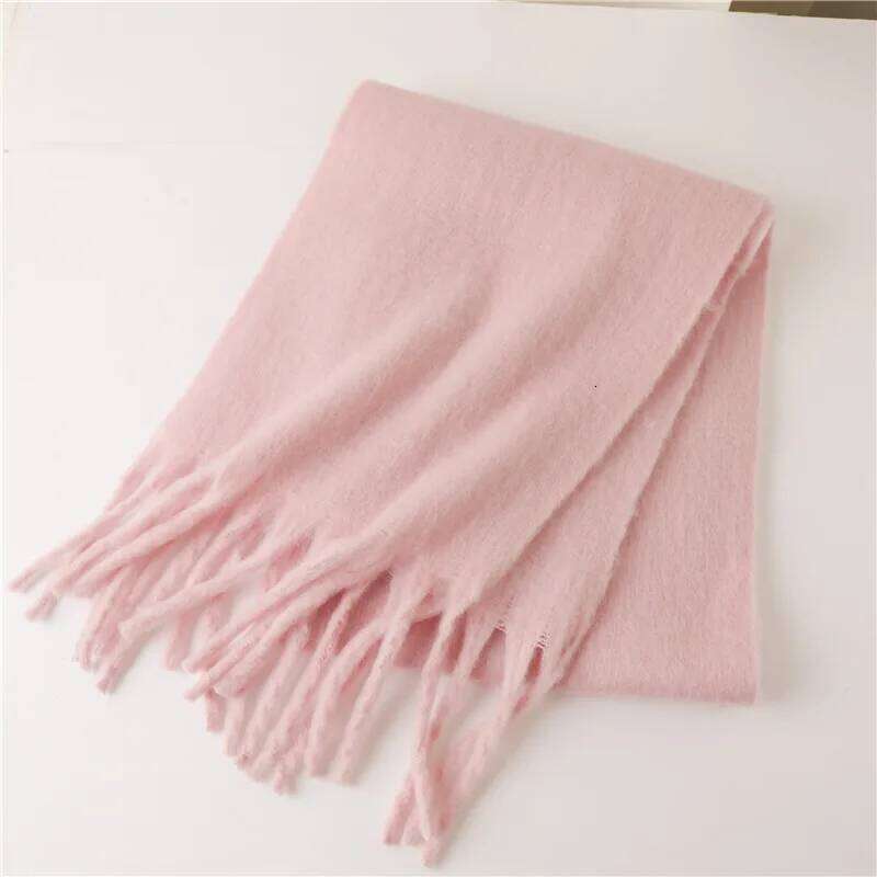 2025 Women's Luxury Winter Cashmere - Pashmina , Thick Blanket Wrap with Long Fringe for Him & Her Couple-style Scarves XJ260304