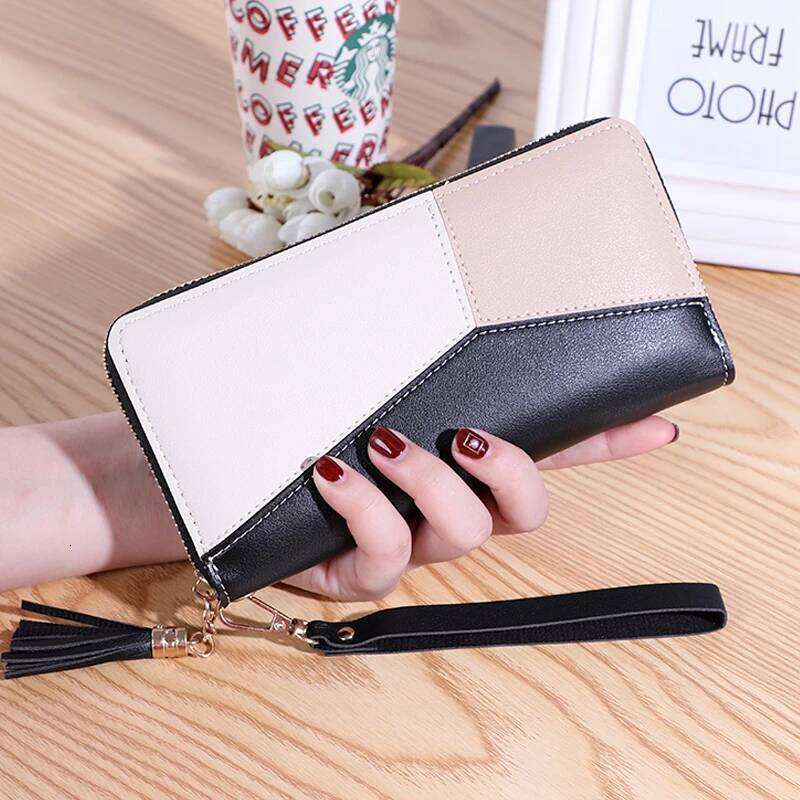 Fashion Wallets Zipper Coin Purse Lady Long Short Purses Handbags Women Clutch Cards Holder PU Leather Moneybag Billfold Wallet C260304
