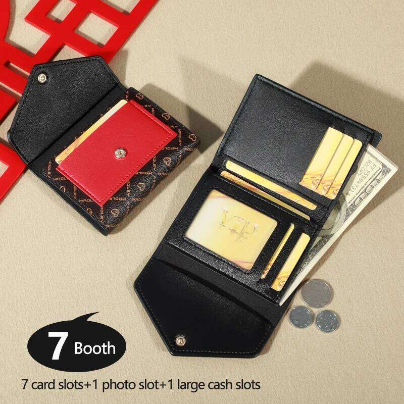 Trifold Clutch Coin Purse, Minimalist Credit Card Holder, Women's Casual Retro Classic Wallet C260304