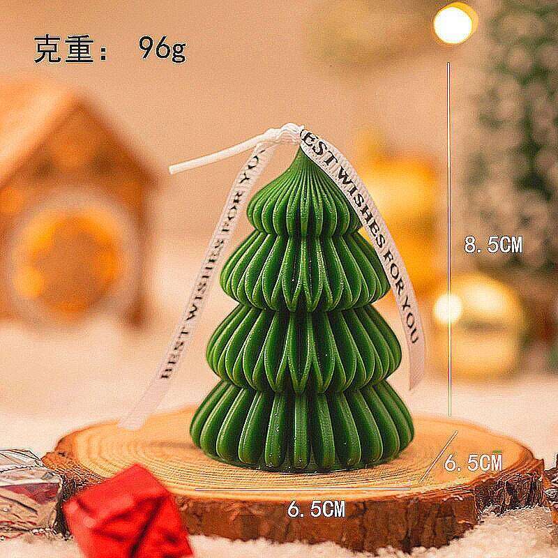 Mini Tree Most Christmas Candles, Festive Home Decoration, Scented Soy Wax Candle W260304