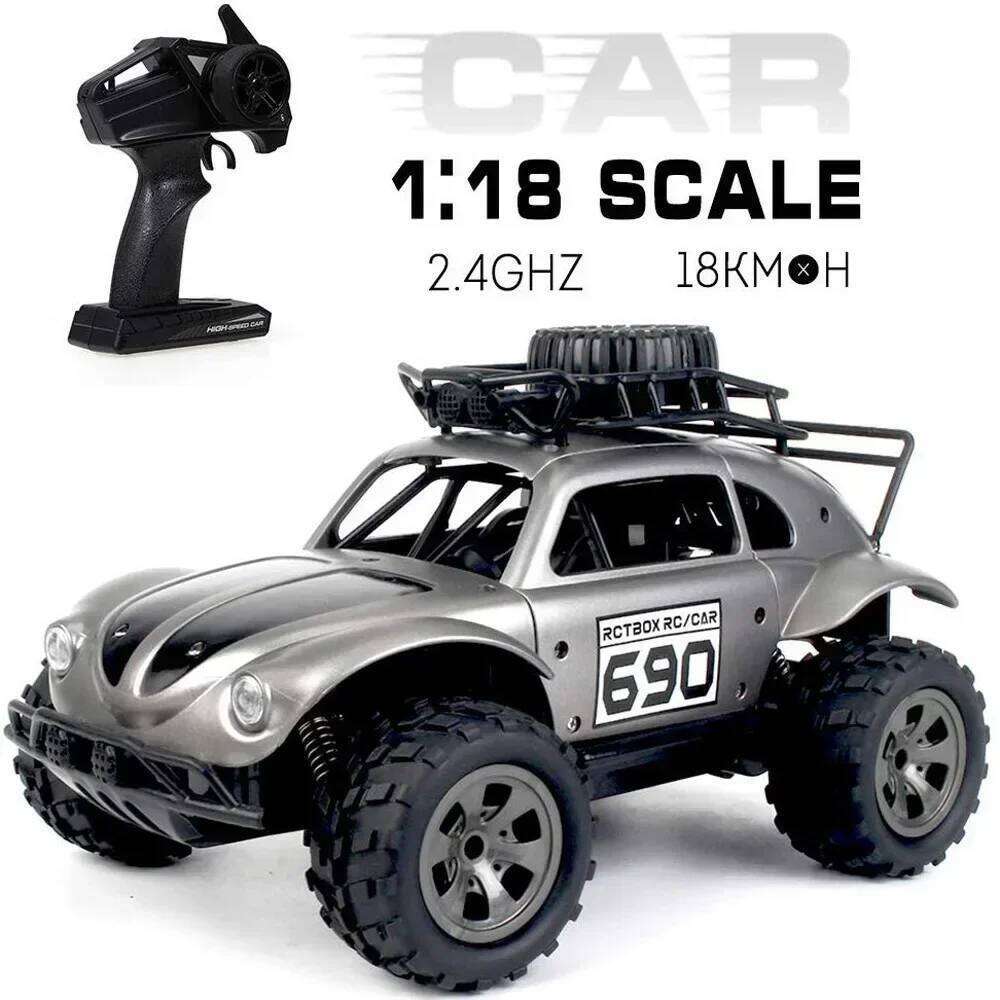 4WD Buggy Off-road Trucks RC 1:18 Radiocontrol Car High-speed RTR Model Outdoor Toys for Kids Gifts Z260303