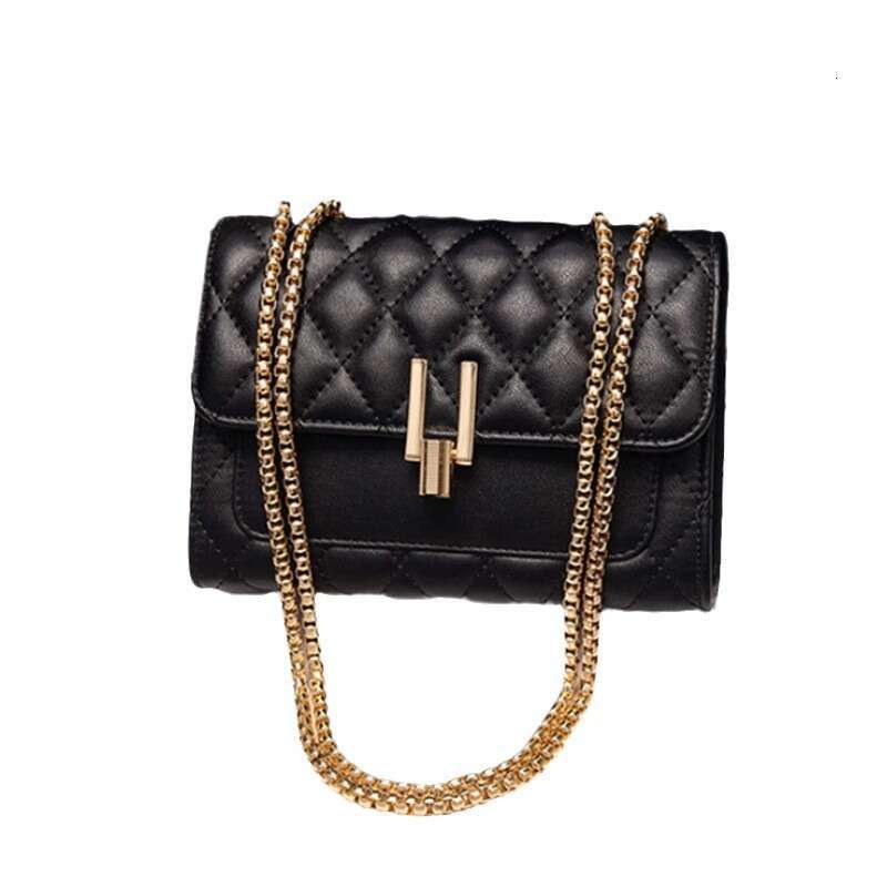 Luxury Shoulder Bags Totes Hobo New Women S Genuine Leather Crossbody Small Square Quilted Chain Bag Wholesale SENYY