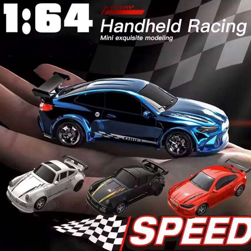 1/64 2.4G High speed Drift Rc 4WD Remote Control Car Four Wheel Drive Radio Controlled Mini Racing Model Boy Toy Gifts Z260303