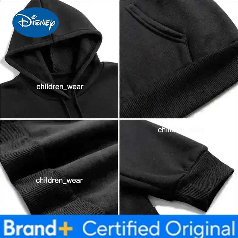 Disney 2026 Autumn/winter Mickey Pattern Pure Cotton Hoodie Parent-child Suit One Piece Unisex Keep Warm High Quality Causal Top H2603041