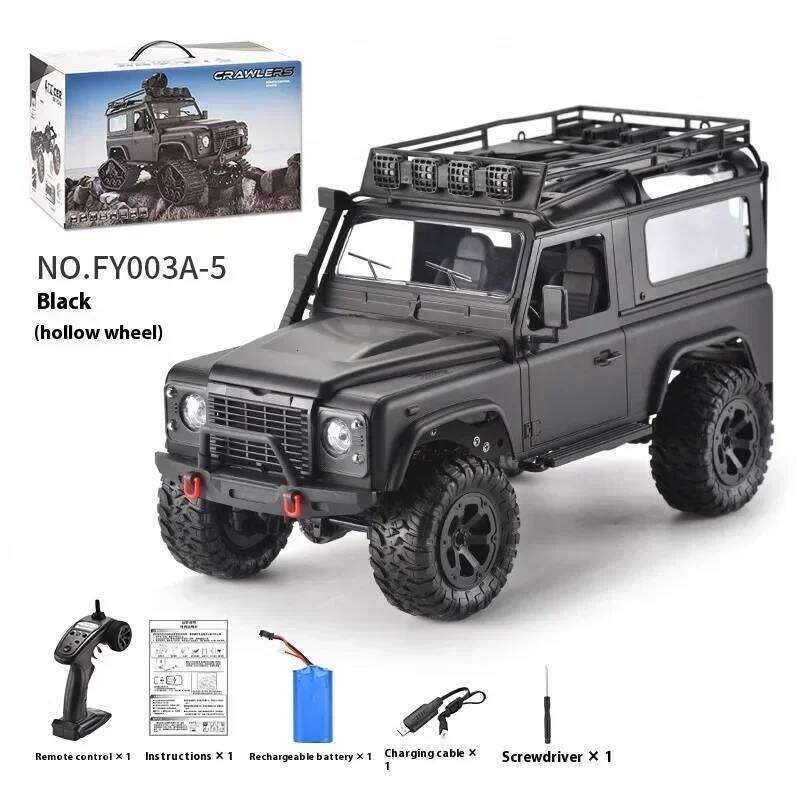 Full Scale Power Climbing Remote Control With Camera Car Off Road 4x4 Land Rover Defender D90 Rc Model Off-Road Vehicle Z260303