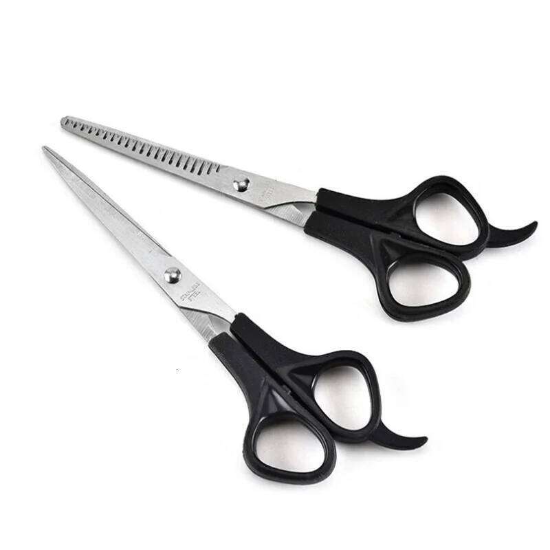 2pcs Stainless Steel Hair Clippers Set Cutting and Thinning Scissors Barber Accessories Salon Hairdressing Shears Wholesale H260303