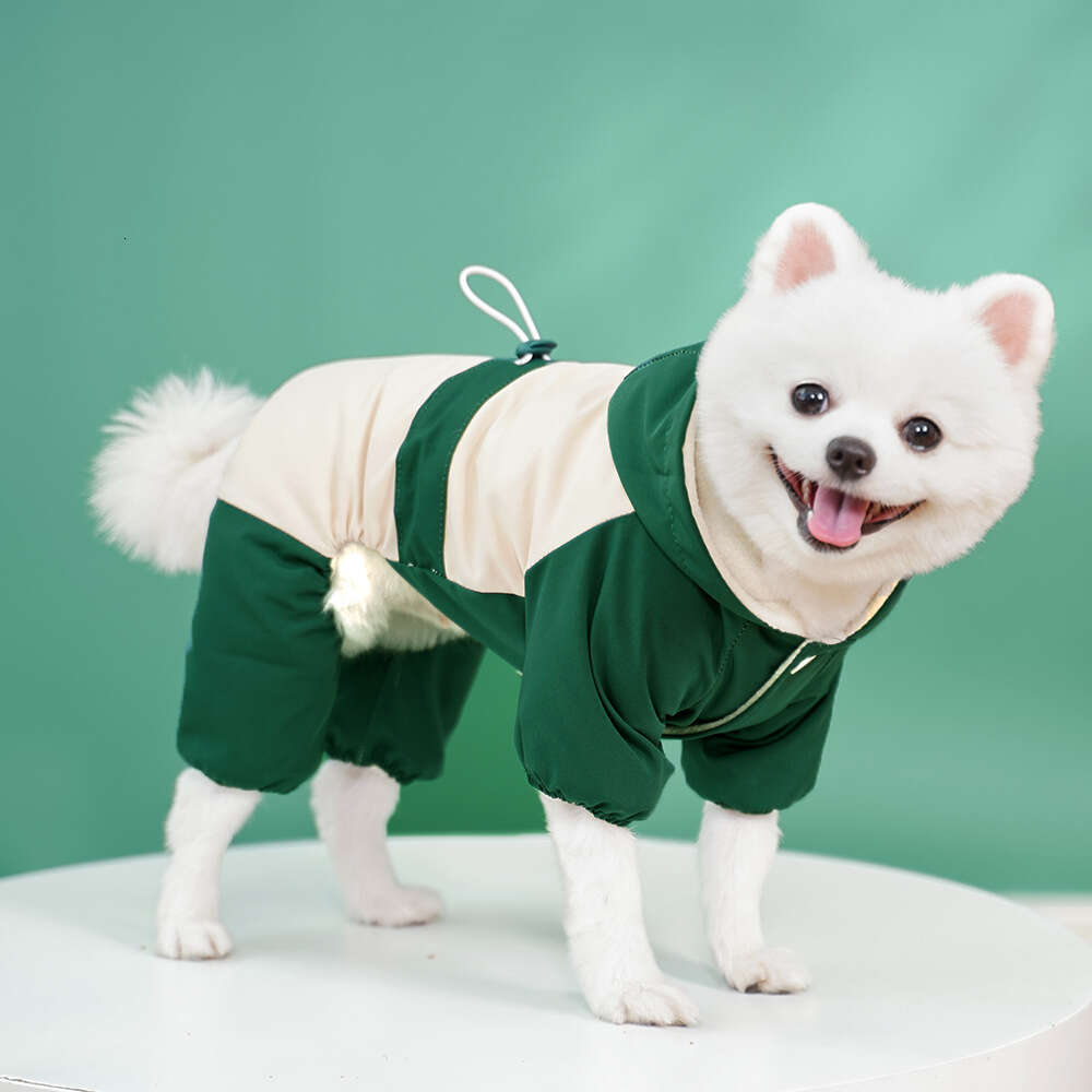 Famous brand Cross Border Autumn Winter Four Legged Pet Dog Cotton Clothes Medium and Large Dogs Cats Waterproof Supplies Wholesale Jackets pupakaIK