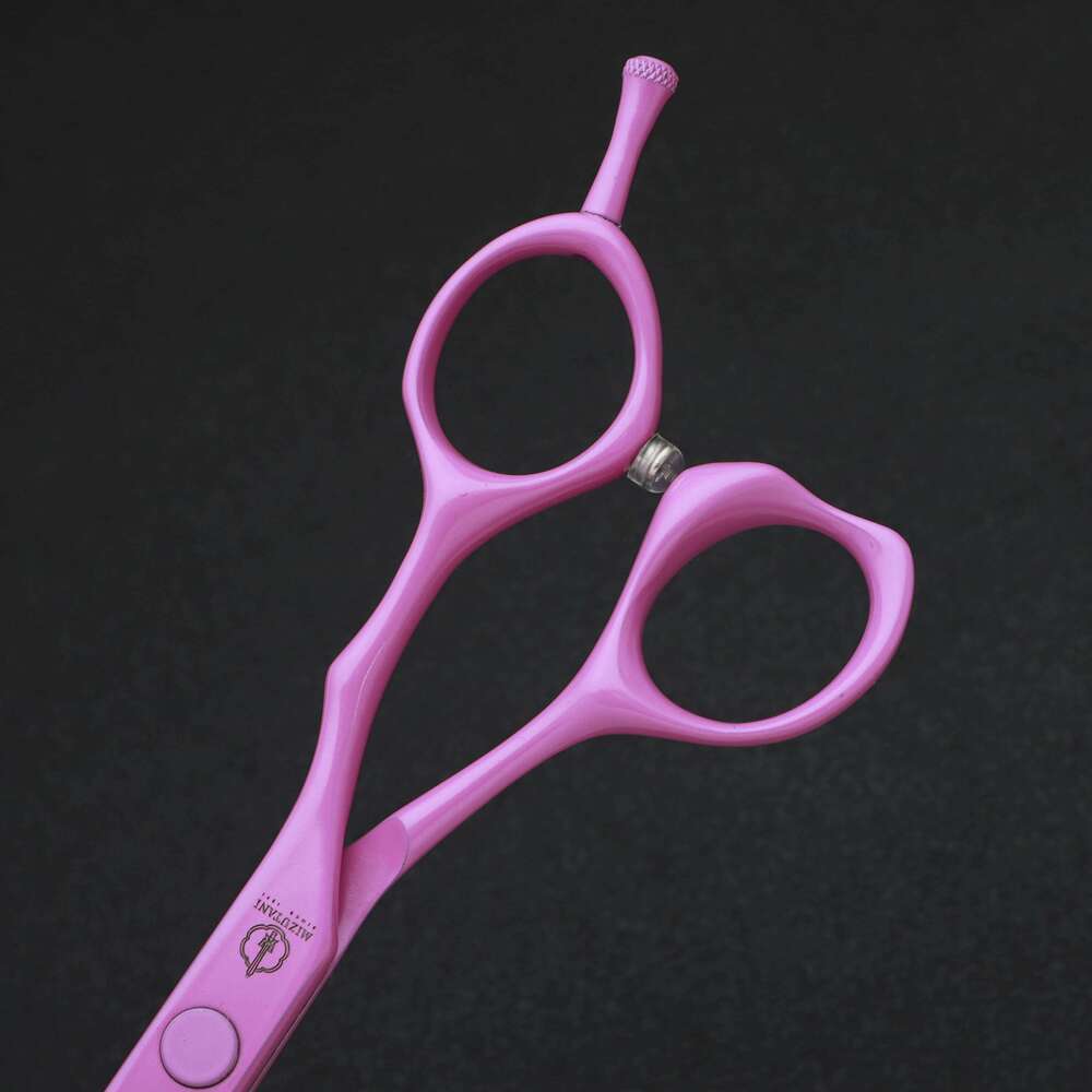 New pink Japanese handmade 5.5/6.0 inch VG10 Material Professional hair scissors Hairstylist scissor tool H260303