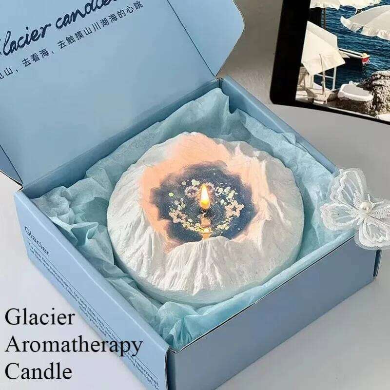 Glacier Aromatherapy Candles Home Decoration Wedding Birthday Gift for Girlfriend and Best Friends W260304