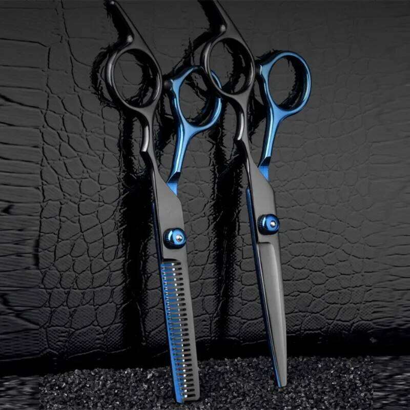 1/2PC Professional Scissors Home Hair Cutting Barber Salon Thinning Shear Stainless Steel Hairdressing Black Golden H260303