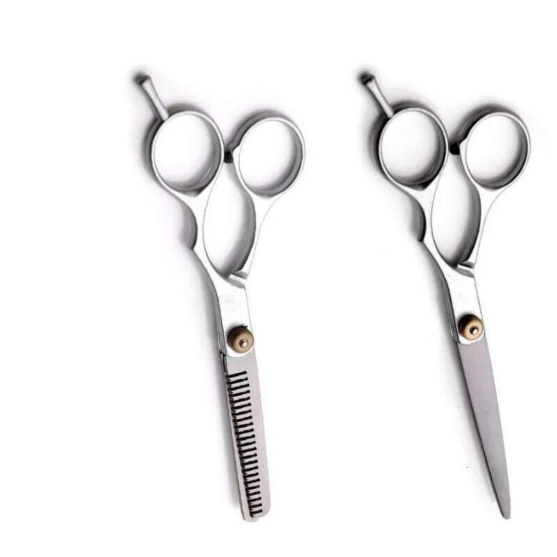 Stainless Steel Scissors Set - Professional Thinning & Texturing Shears, Layered Hair Cutting Tools for Barber Kit H260303