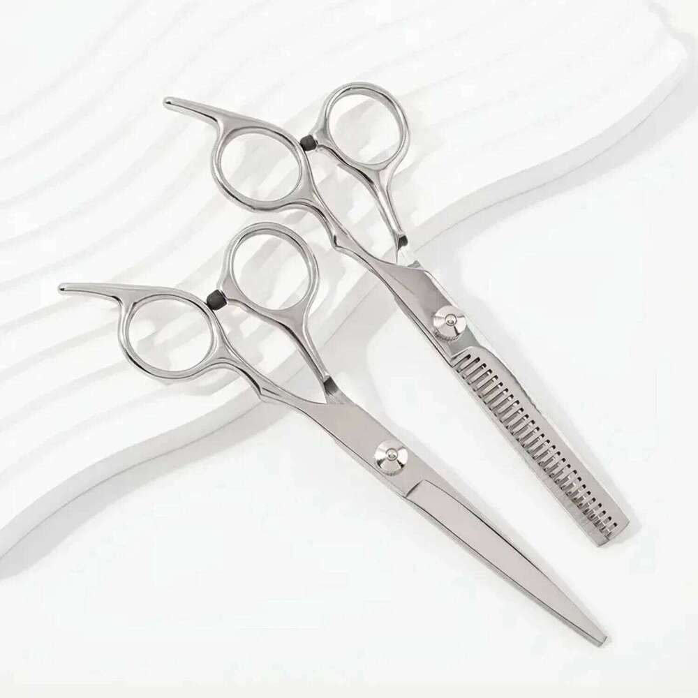 Professional Family Salon Barber Finger Ring Hairdressing Tool Cutting Scissors H260303