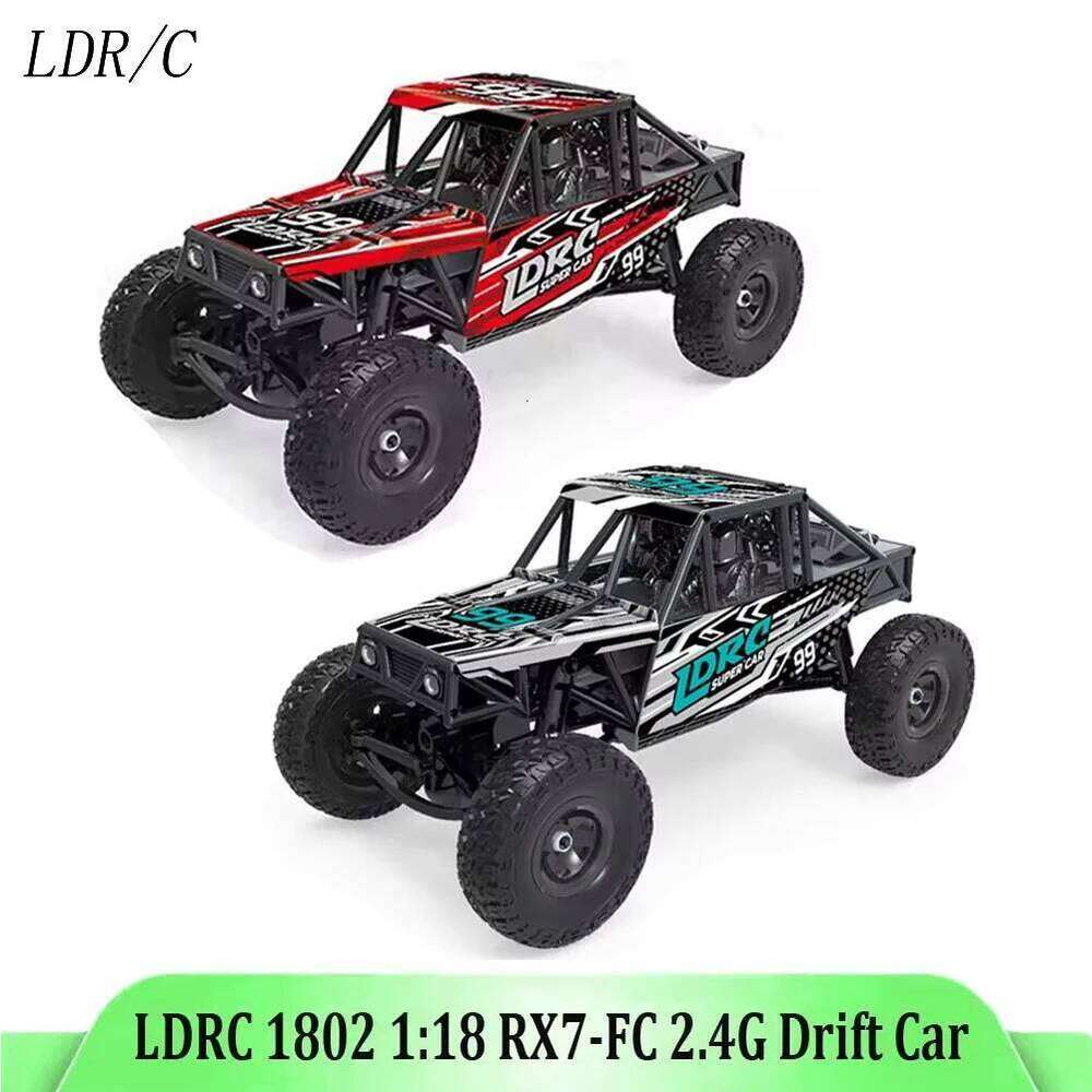 LDRC LD18499 1:18 4x4 4WD RC Remote Control Climbing Vehicle Model for Boys Gift Off-Road Capable Scale Toy Car Z260303