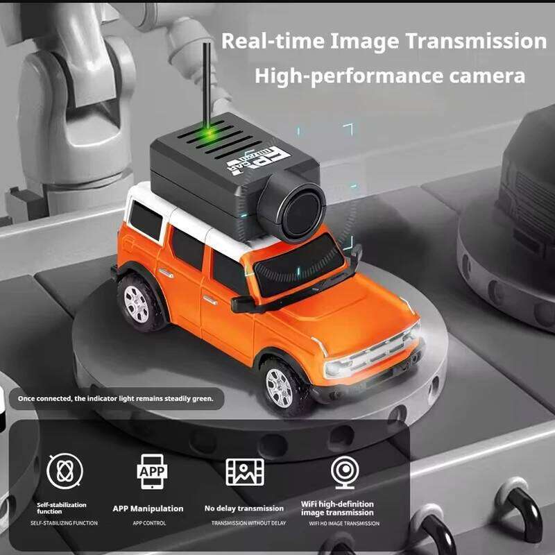 WLtoys RC Cars 1:64 6406 6406C HD Camera 120 Wide Angle 2.4G Mobile APP 720P Dual Control Mini Car Desktop toys Z260303