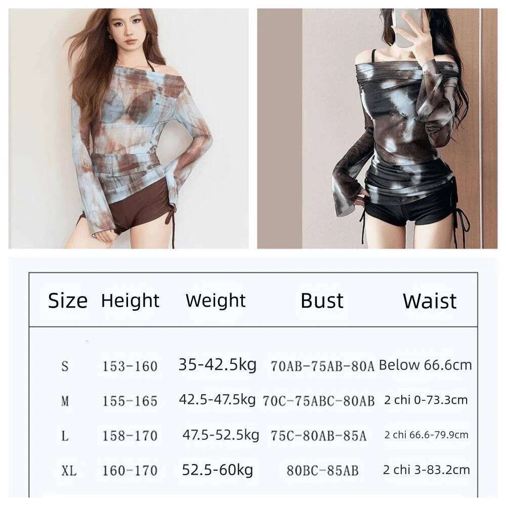 Sexy Sheer Tummy-Hiding Mesh Fabric 3-Piece Slimming Design Style Split Bikini Set Y260303