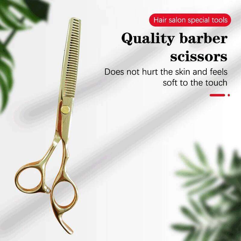 Professional 6 Inch Hair Scissors Thinning Shears Barber Cutting Hairdressing Scissor Tools H260303