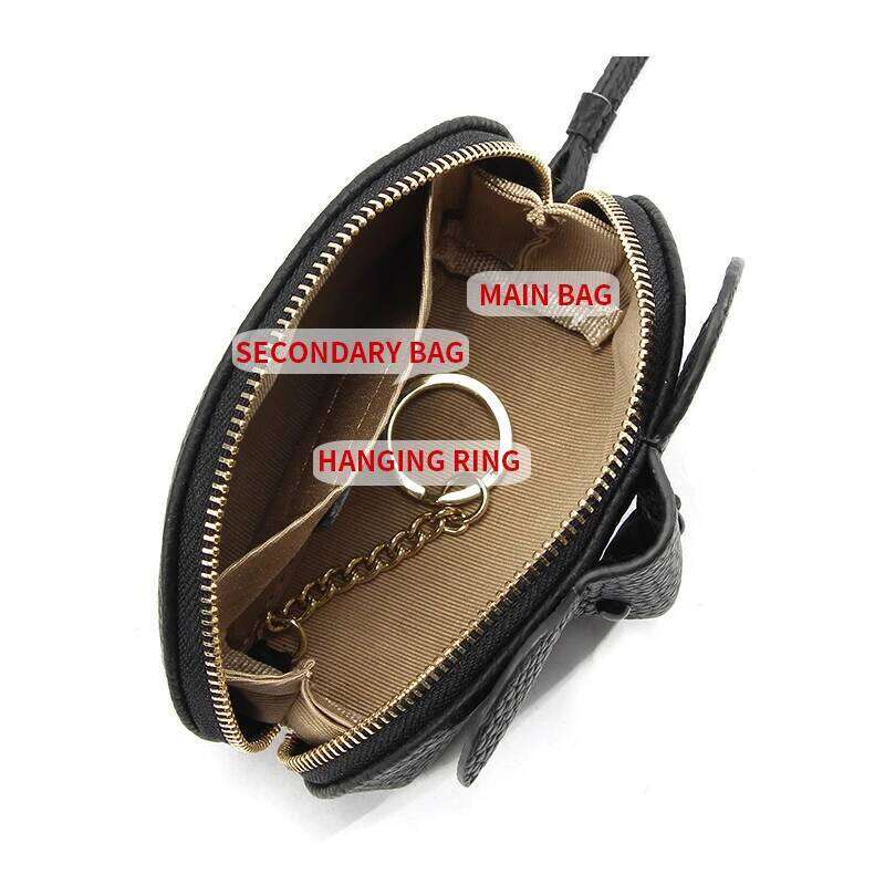 Royal Bagger Cute Elephant Coin Purse for Women Genuine Cow Leather Mini Storage Bag Fashion Ladies Clutch Wallet Purses C260304