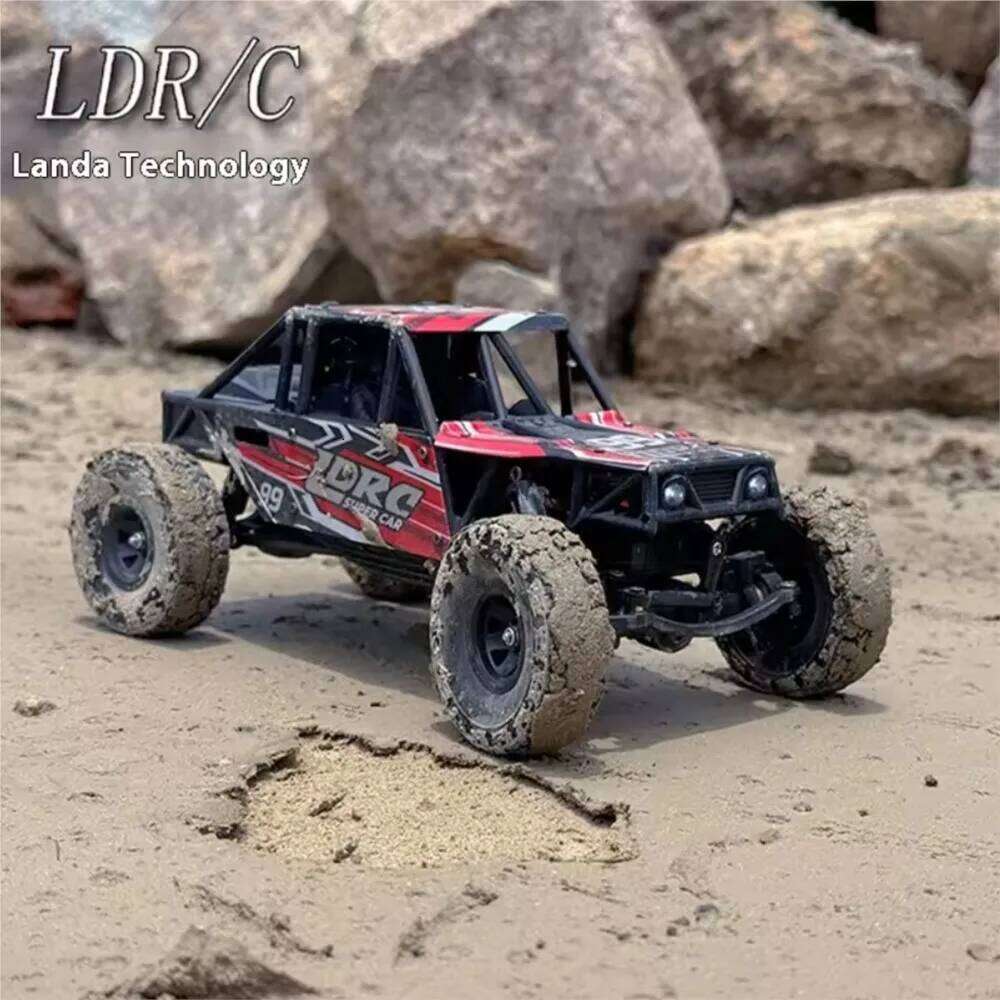 LDRC LD18499 1/18 2.4G RC Climbing Car 4*4 Remote Control Vehicle 280 Brushed Motor ESC Ready to Go Battery Servo USB Charge Z260303