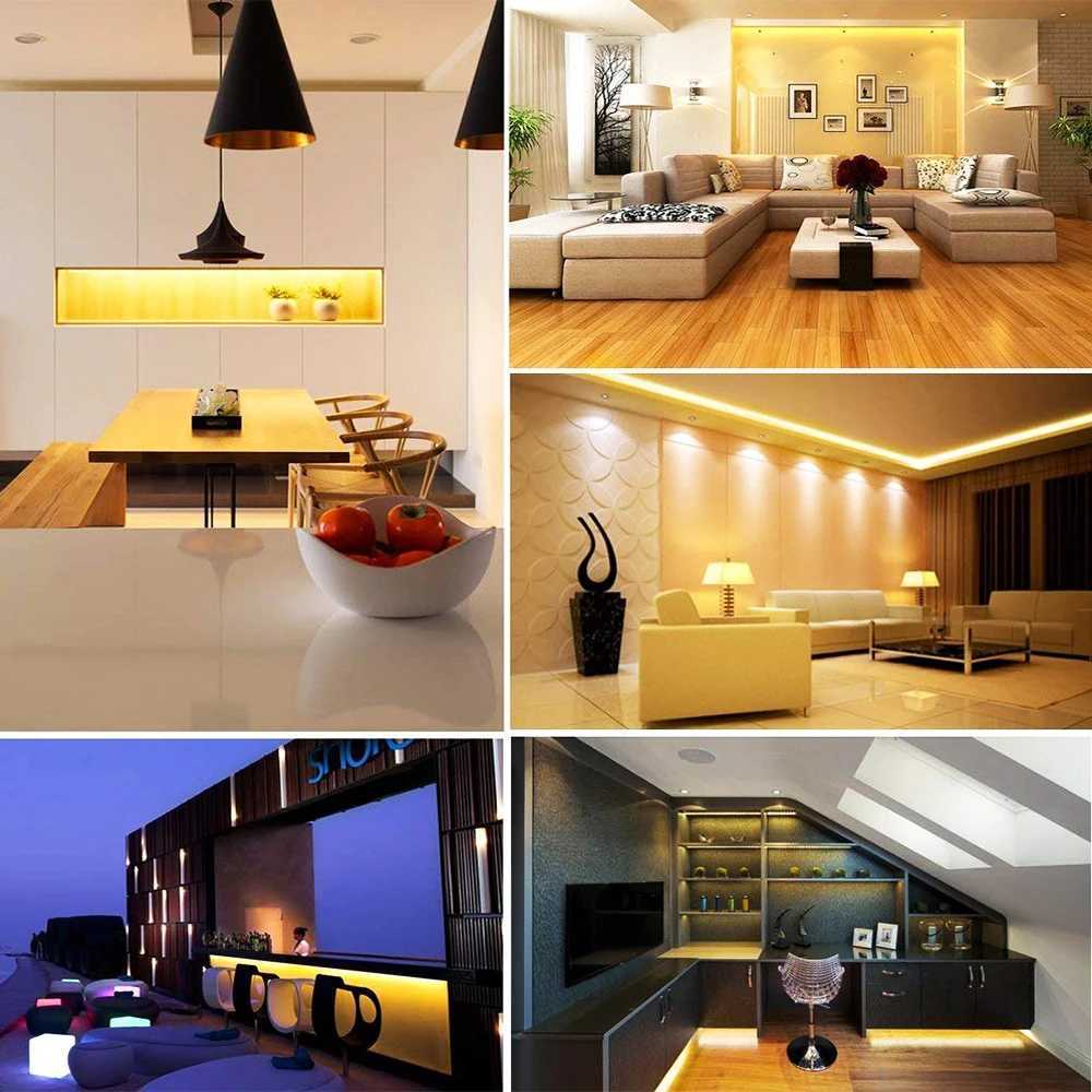 3mm 5mm COB LED Strip 12V 24V Dimmable 3000K 4000K 6000K High Density Flexible LED Light For Home Decor RA90 LED Strip Lights H260304