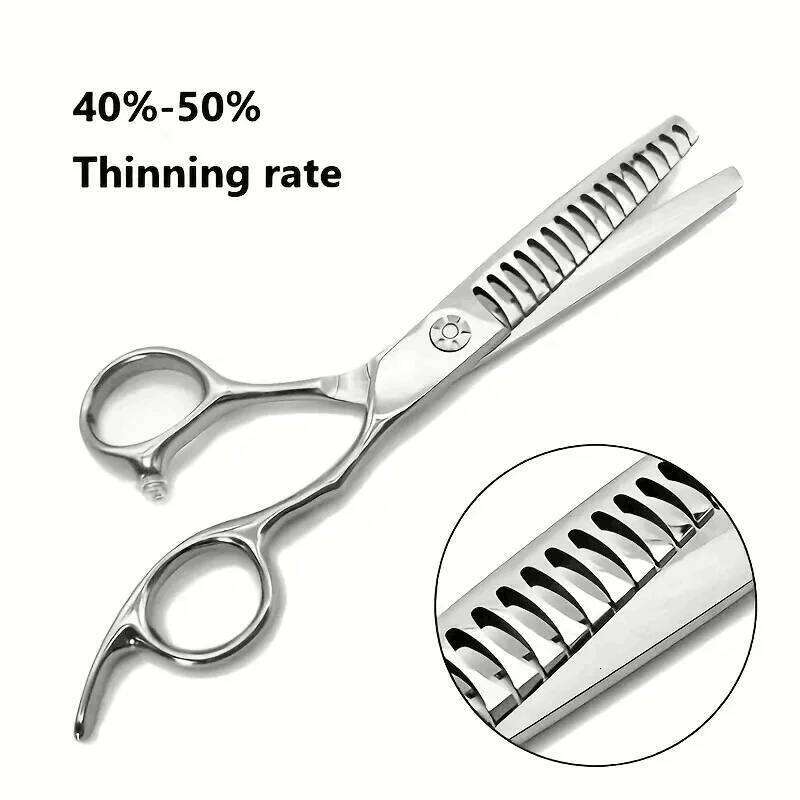 Professional Haircut Scissors, 6 Inch Cutting Scissors Hair Thinning Shears, Sharp And Durable Barber Hairdressing Tools H260303