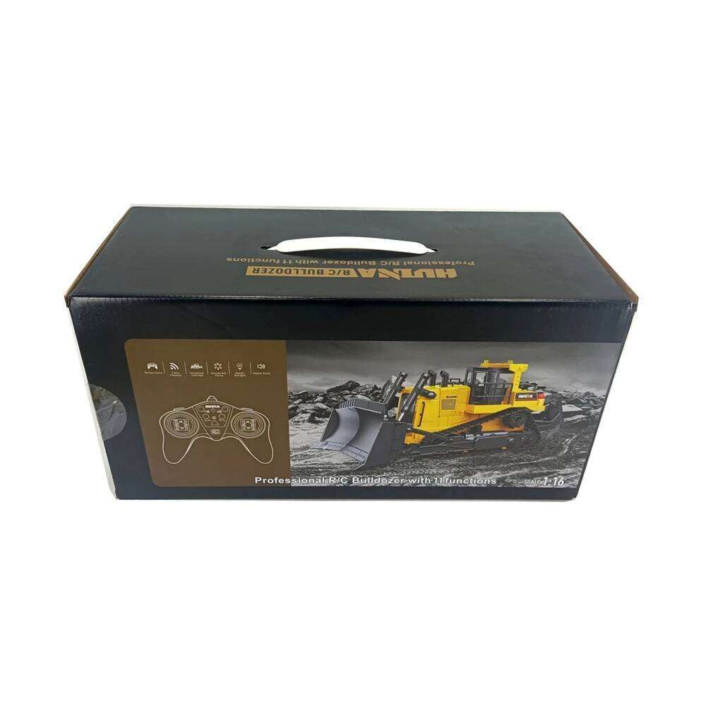 Huina1:16 1554 11 Channels Remote Control Heavy Duty Bulldozer RC Vehicle Electric Toy Gifts For Kids Z260303