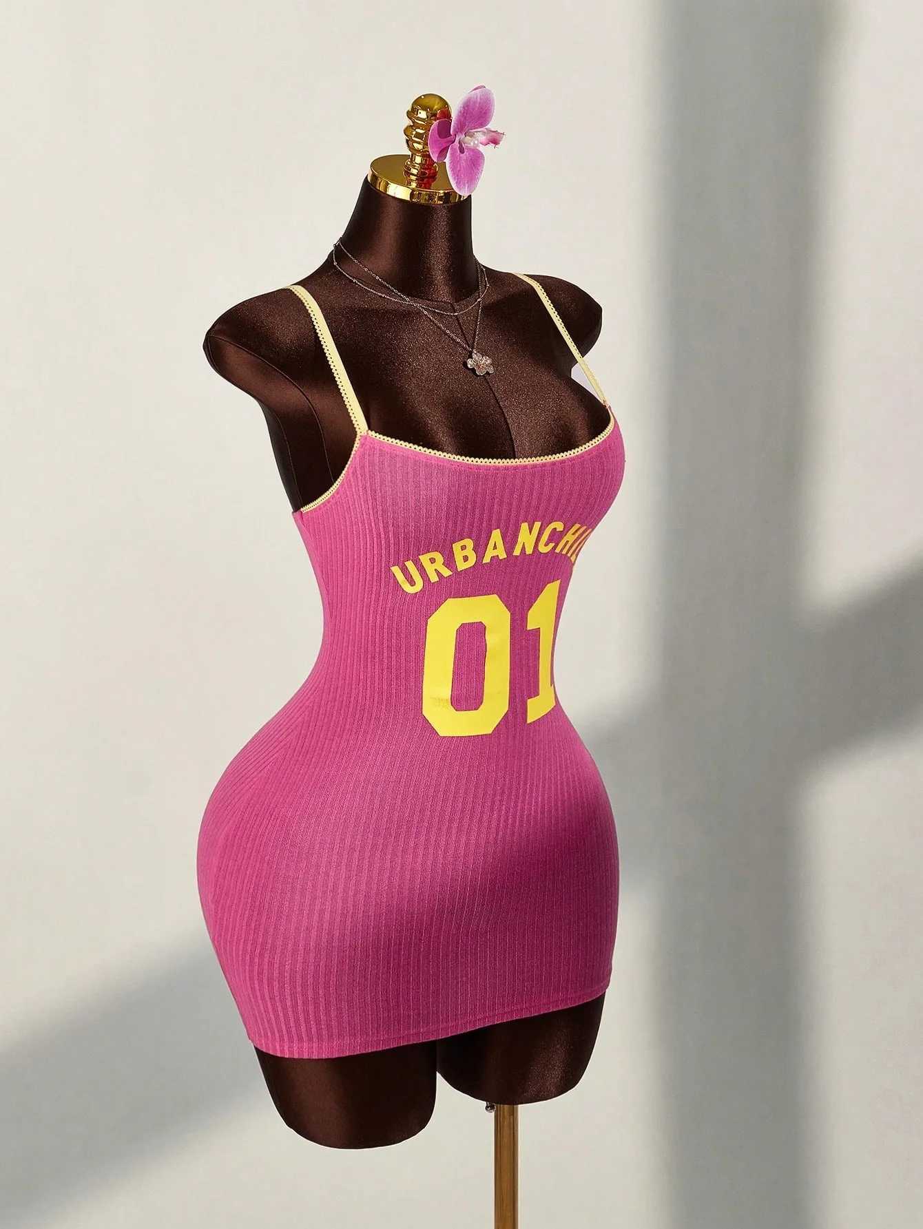 Fashionable printed ins camisole dress for womens summer new style sexy and slim fit slimming and hip hugging skirt M260304