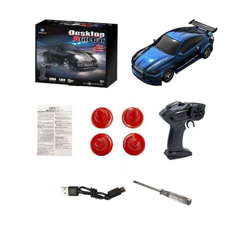 Kf20 1/43 Mini Drift Car Full Scale 4wd Desktop Rc Vehicle Simulation Of Remote Control Models Toys For Kids Christmas Gifts Z260303