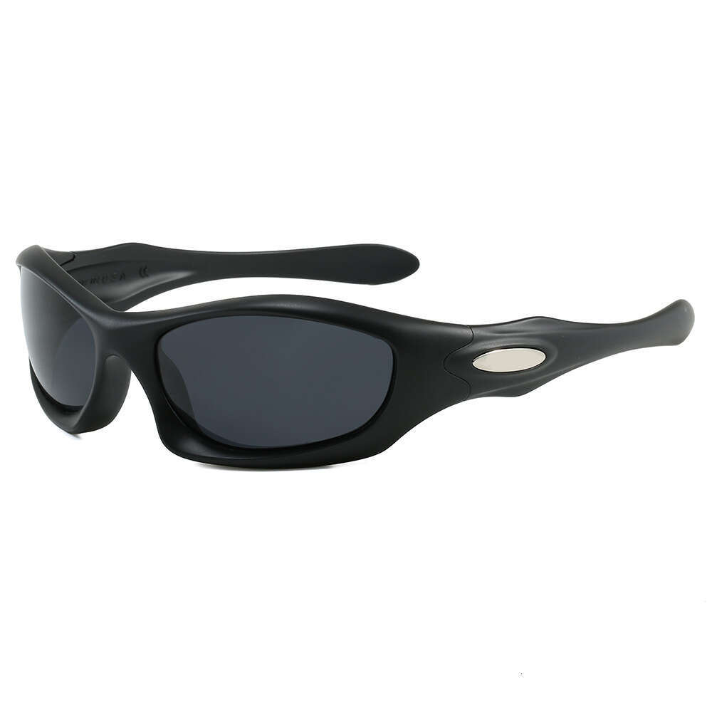 European American Cross-Border Polarized for Men and Women TR Retro Oval Round Frame Outdoor Cycling Driving Sunglasses Monster Dog