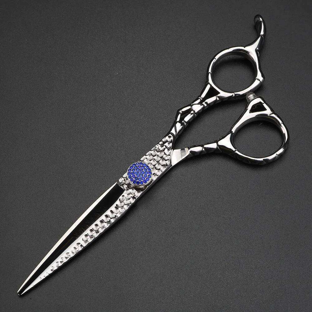 Forged hair 6 inch Japanese 440C steel cutting and thinning Barber scissors H260303